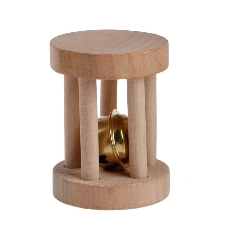 Wood Unicycle Dumbell Bell Roller