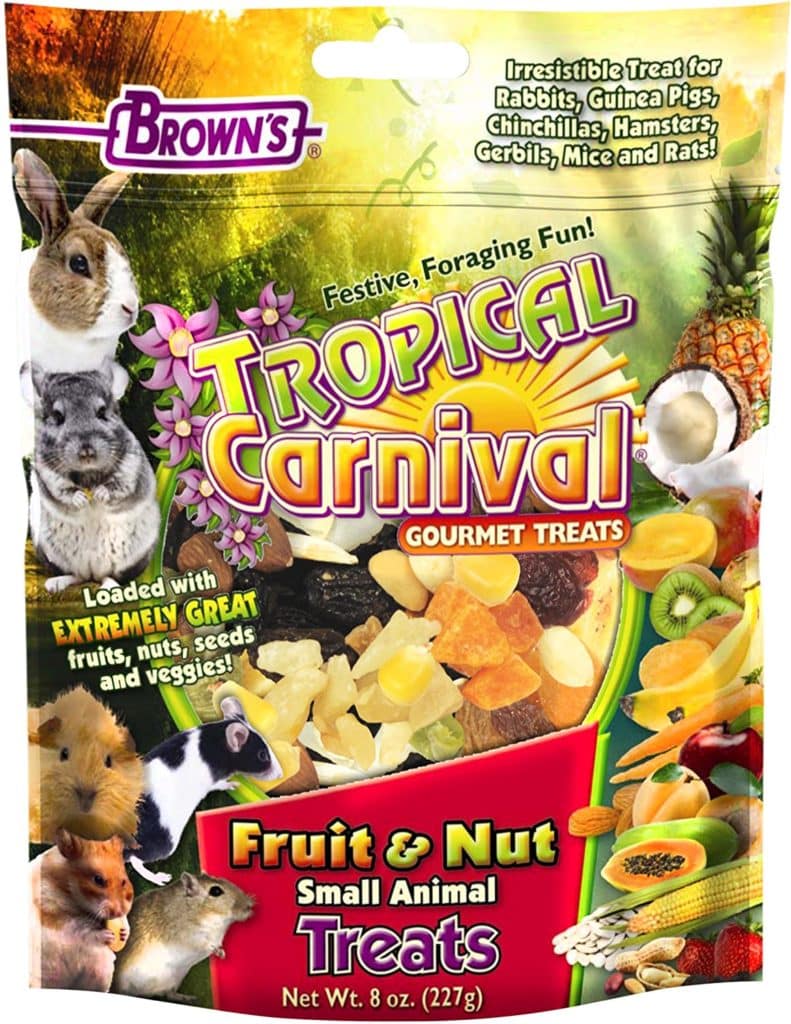 Brown's Tropical Carnival Fruit & Nut Small Animal Treats