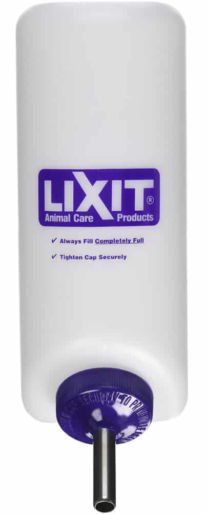 LIXIT Plastic Wide Mouth Water Bottle